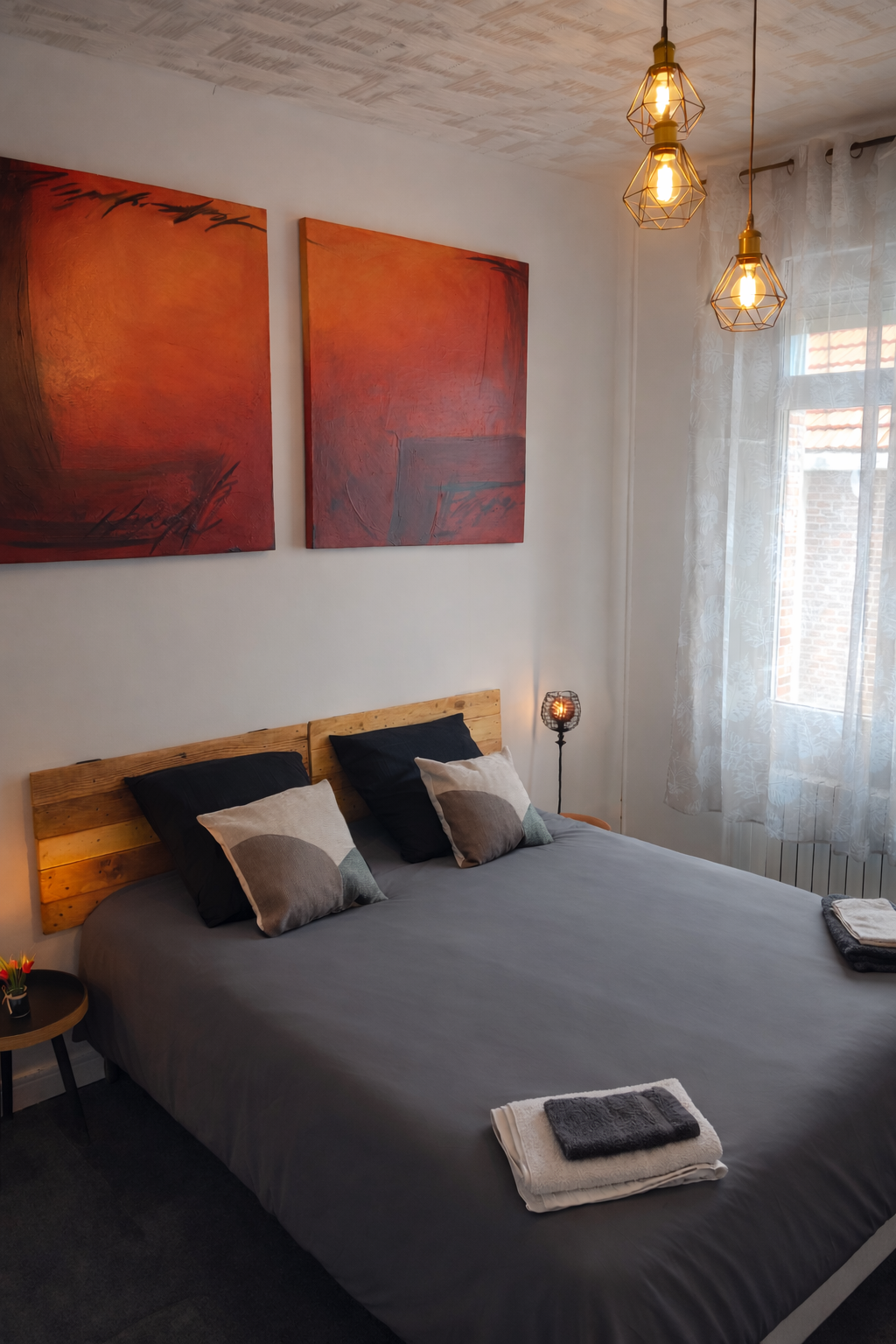 Chambre 1 du Gîte Lycot — vue d'ensemble
